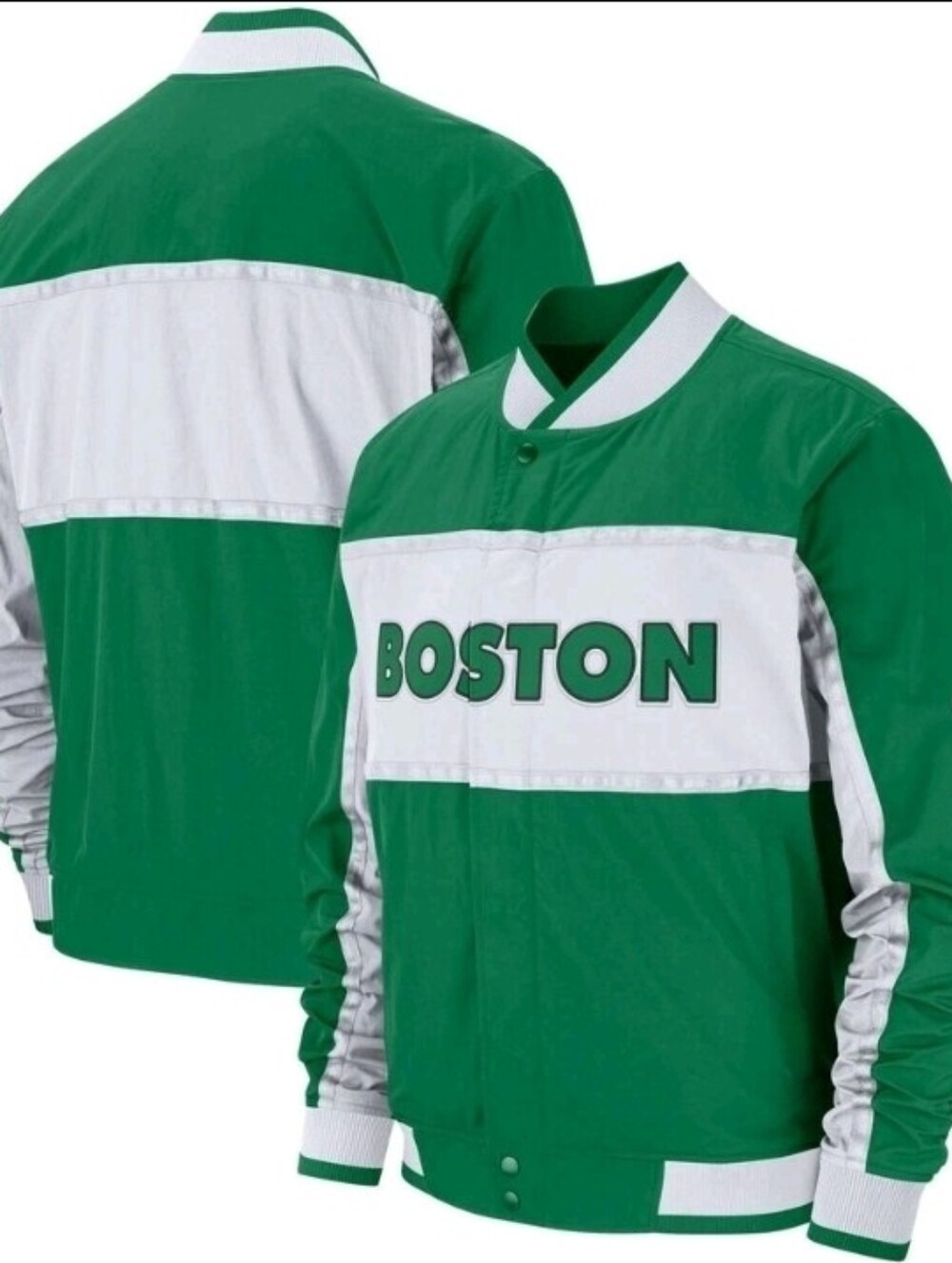 Boston Celtics Icon Edition 2018–2019 Official Courtside Collection Jacket